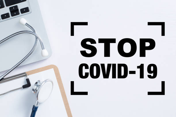 istock Stop COVID-19 Coronavirus Prevention Concept 1252819636