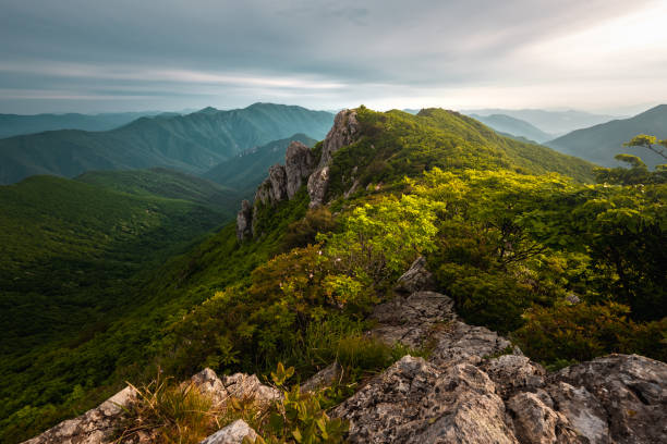 istock Yeongnam Alps, South Korea 1252823427