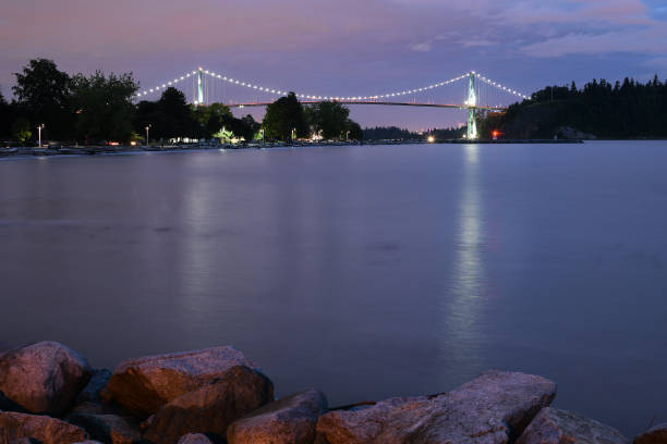 istock Lions Gate Bridge, Vancouver, BC Canada 1252829740