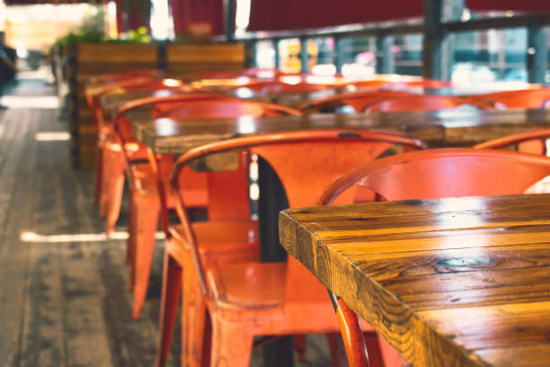 istock orange metal seats 1252833064