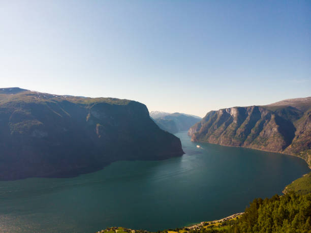 istock Fjord landscape Aurlandsfjord in Norway 1252836625