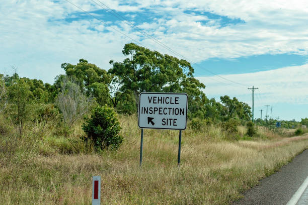 istock Vehicle Inspection Signpost 1252839391