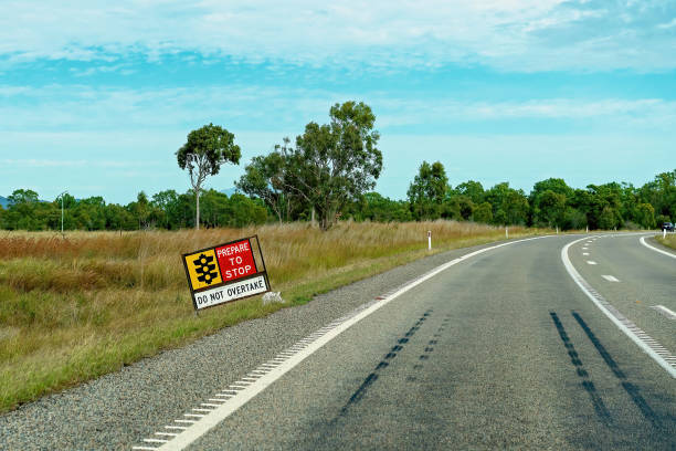 istock Prepare To Stop Roadsign 1252840164