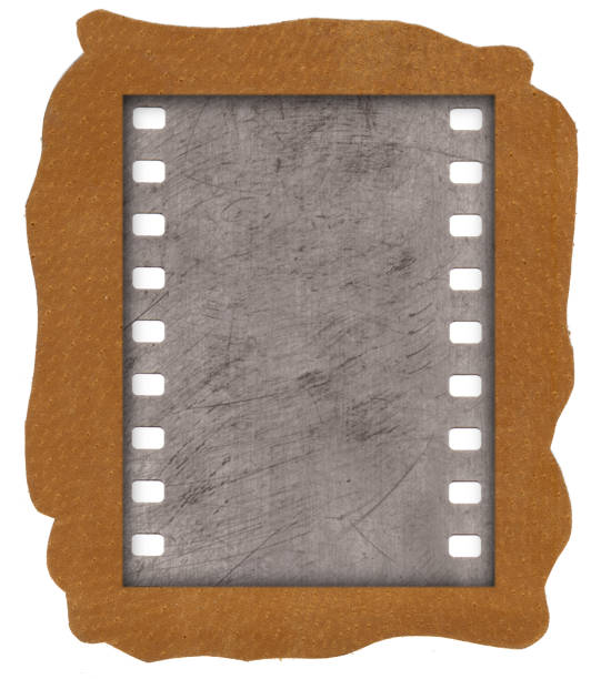 fundo natural de textura de couro e filme antigo - macro film material rough macro - fotografias e filmes do acervo