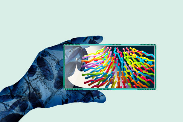 Colorful image data that personifies the group