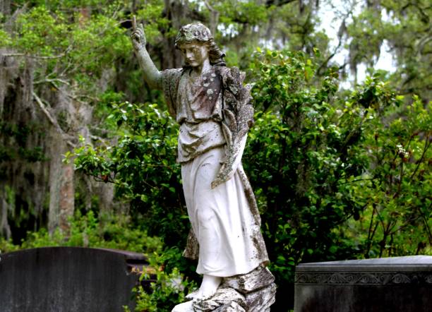 istock Bonaventure Cemetery in Savannah, GA 1252860886