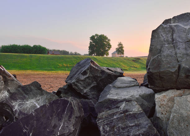istock A house among large stones 1252861822