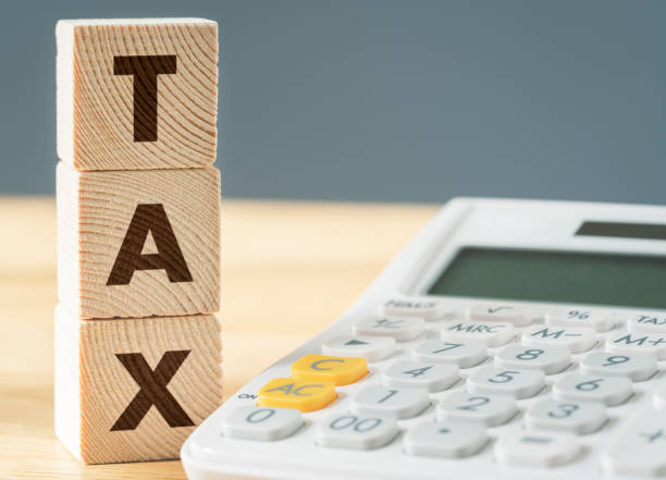 istock Business and tax concept 1252863202