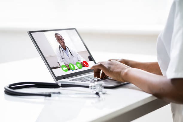 istock African American Doctor Video Conference Call 1252880923