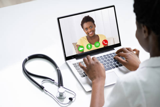istock African Doctor In Video Conference Call Talking 1252880959
