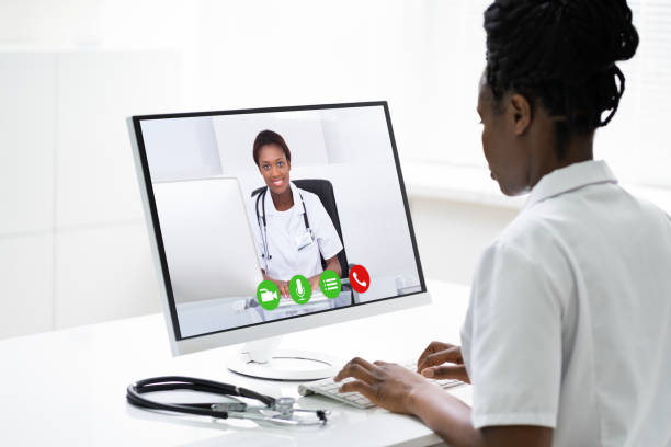 istock African American Doctor Video Conference Call 1252880969
