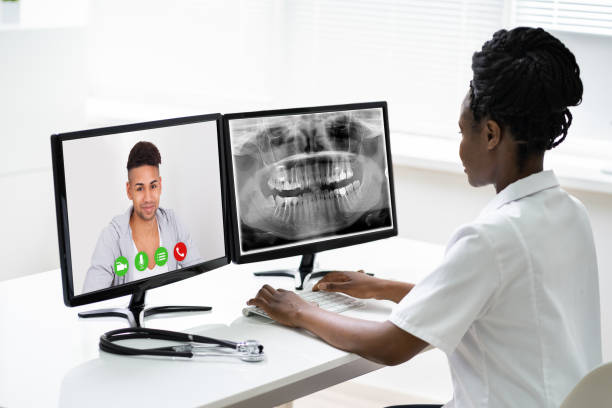 istock African Doctor In Video Conference Call Talking 1252880999