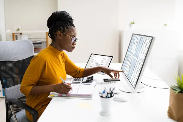 Photo of African Professional Chartered Accountant Woman