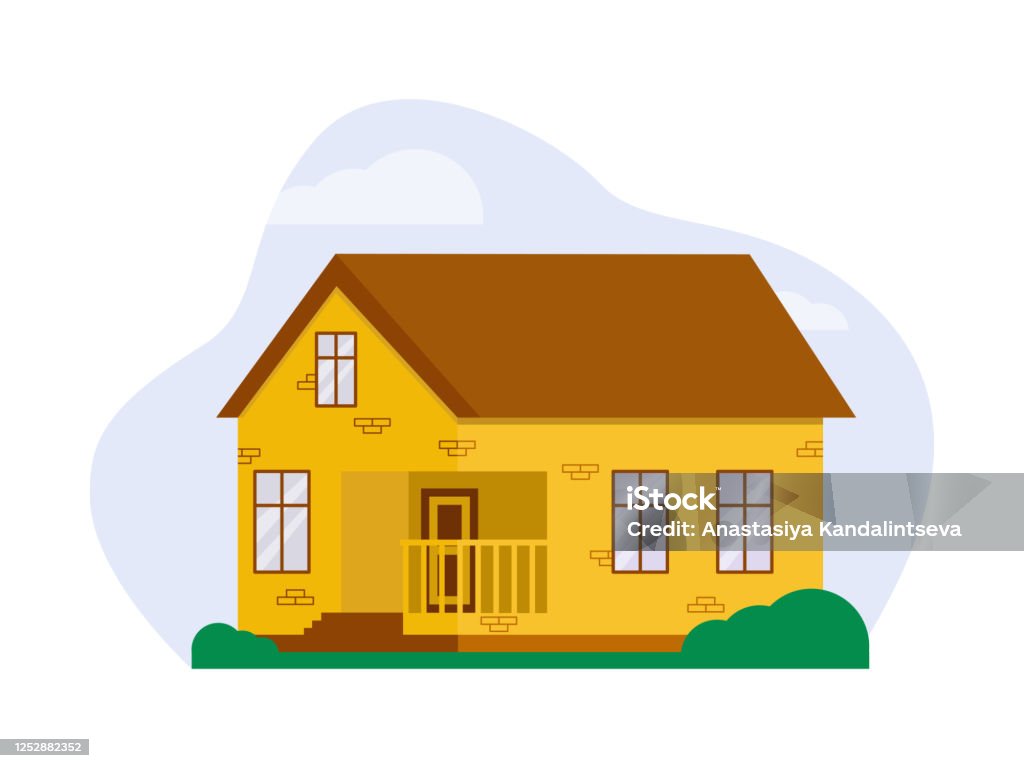 House Abstract Vector House Abstract Architecture Stock Illustration - Download Image Now ...