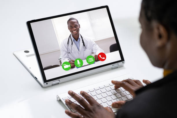 istock Woman Having Video Conference Web Call 1252882969