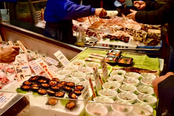 istock Fish market in Kyoto 1252886783