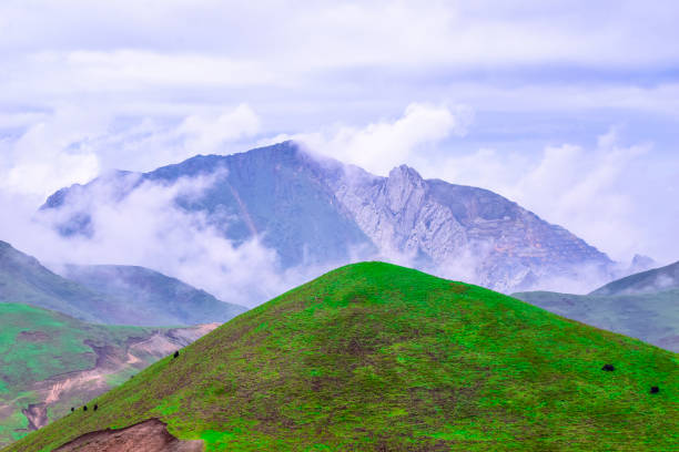 istock Beautiful nature landscape in Qinghai 1252893884