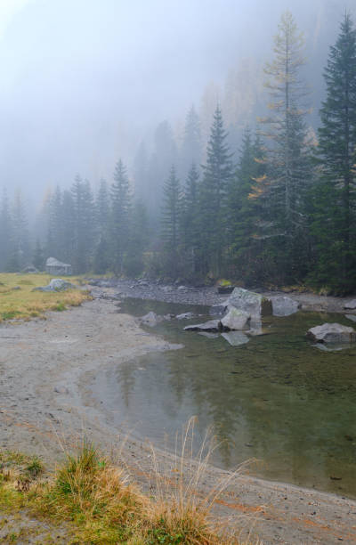 istock Alpine autumn 
Elisabethsee small lake, Austria 1252894094