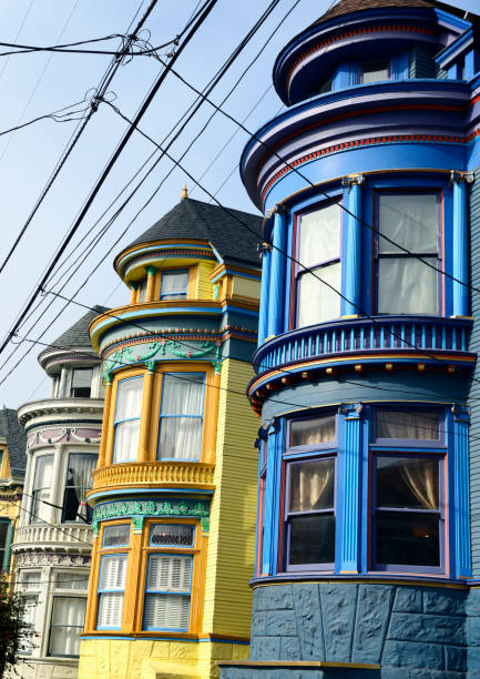 istock COVID-19: Stay Home concept. Homes in San Francisco. 1252901196