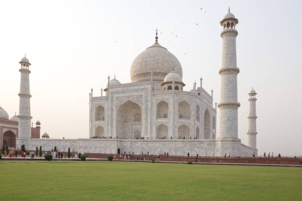 Taj Maha Agra Indien von der Seite – Foto