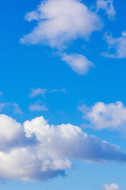 istock texture of fluffy clouds against a blue sky and fresh air 1252966133