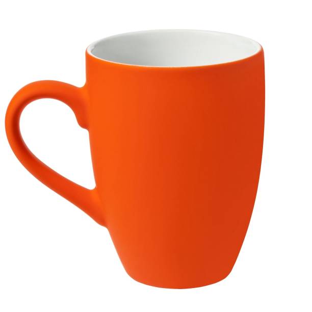 istock orange ceramic mug isolated on a white background 1252967998