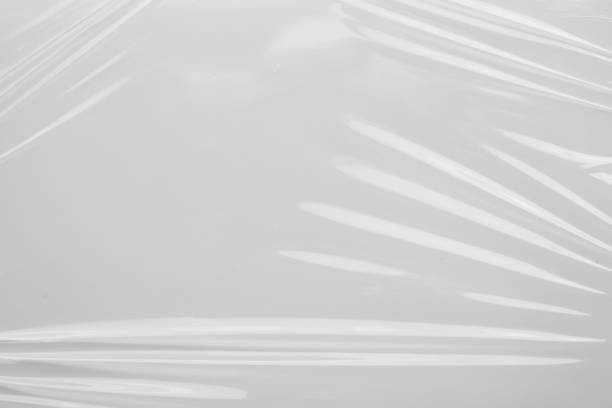 istock White plastic film wrap texture background 1252975348
