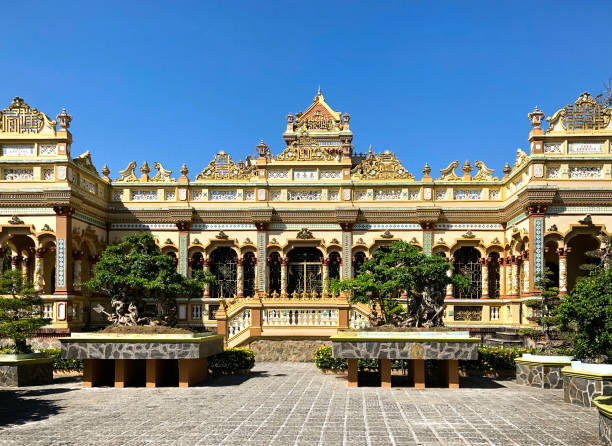 istock Beautiful Vietnamese Buddhist Vinh Trang Pagoda 1252983829