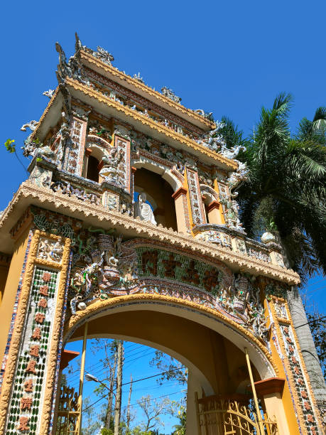 istock Beautiful Vietnamese Buddhist Vinh Trang Pagoda 1252983845