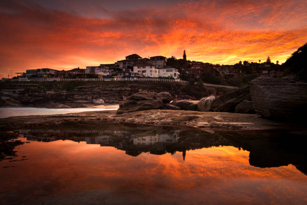 istock Sunset by the sea 1253000105