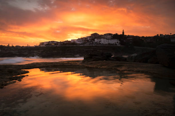 istock Sunset by the sea 1253000116