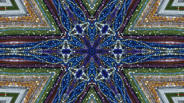 istock Abstract background, kaleidoscope of multi-colored beads 1253000874