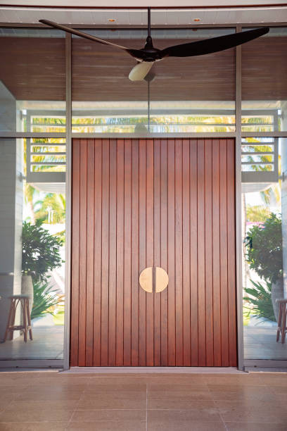 Elegant Timber Door