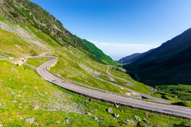 istock winding mountain road on a sunny day 1253019878