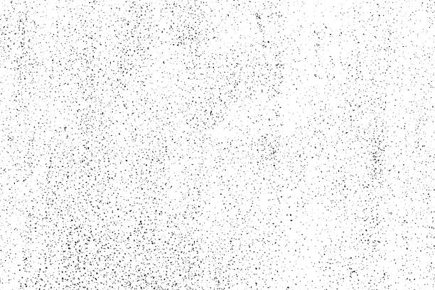 Distressed overlay texture of cracked. Grunge background black and white. Dark texture dirty. Rust effect. Distressed overlay texture of cracked. Halftone vector illustration, Eps 10. asphalt stock illustrations