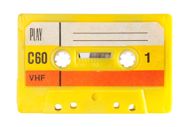istock Vintage music audio tape 1253031904