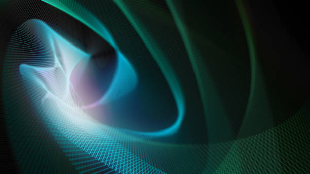 istock Designer abstract background of many lines connected to each other 1253039193