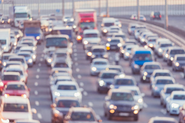 istock Blurred image of the highway. 1253039383