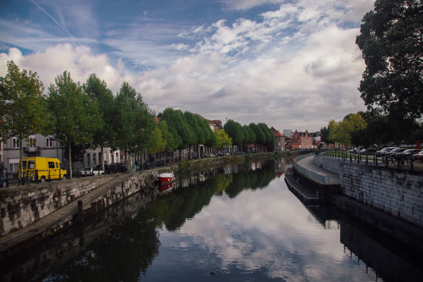 istock Belgium, Ghent old town river canal 1253040331