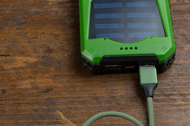 istock Power bank for charging mobile devices. Battery bank. 1253043897