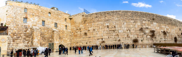 ściana zachodnia w jerozolimie - historyczna palestyna zdjęcia i obrazy z banku zdjęć