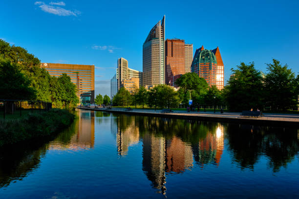 istock Skyscrapers in The Hague, Netherlands 1253046586
