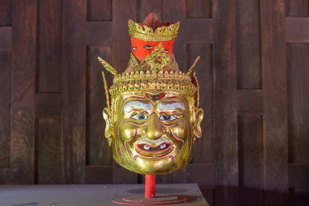 istock Lersi Mask Initiation  Thai Hermit mask 1253051582