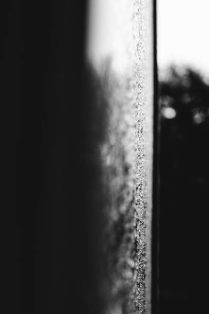 istock Raindrops on window glass,condensation on the window,natural background 1253054156