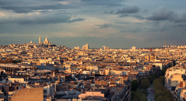 istock View on 18th district of Paris. 1253059904