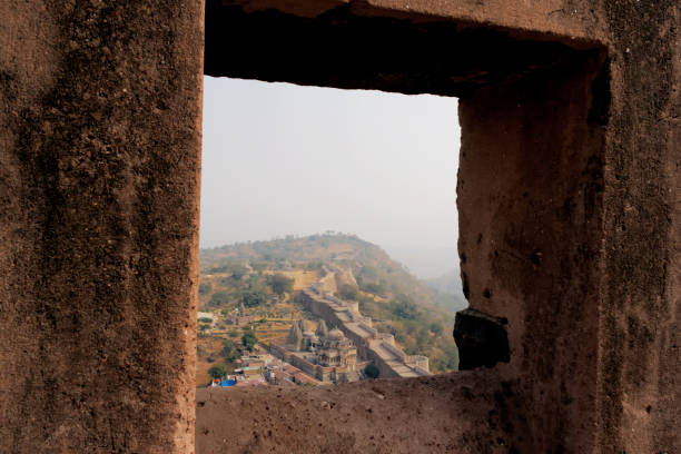 Zweitgrößte Mauer, Kumbhalgarh Fort, Rajasthan – Foto