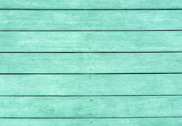 istock Turquoise striped wood texture 1253070589