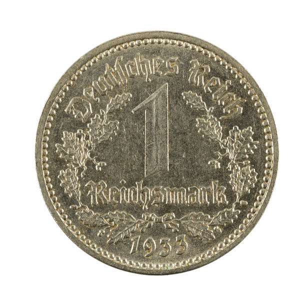 istock 1 german reichsmark coin (1933) obverse isolated on white background 1253076518