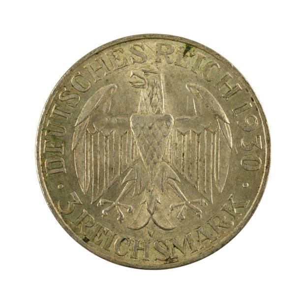istock 3 german reichsmark coin (1929) obverse isolated on white background 1253077182