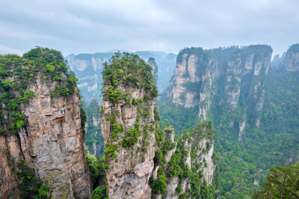 istock Zhangjiajie mountains, China 1253077981